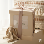 初沐呵護新生兒禮盒 彌月禮盒｜晨曦粉