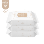 初沐屁屁濕式衛生紙 80抽｜3入